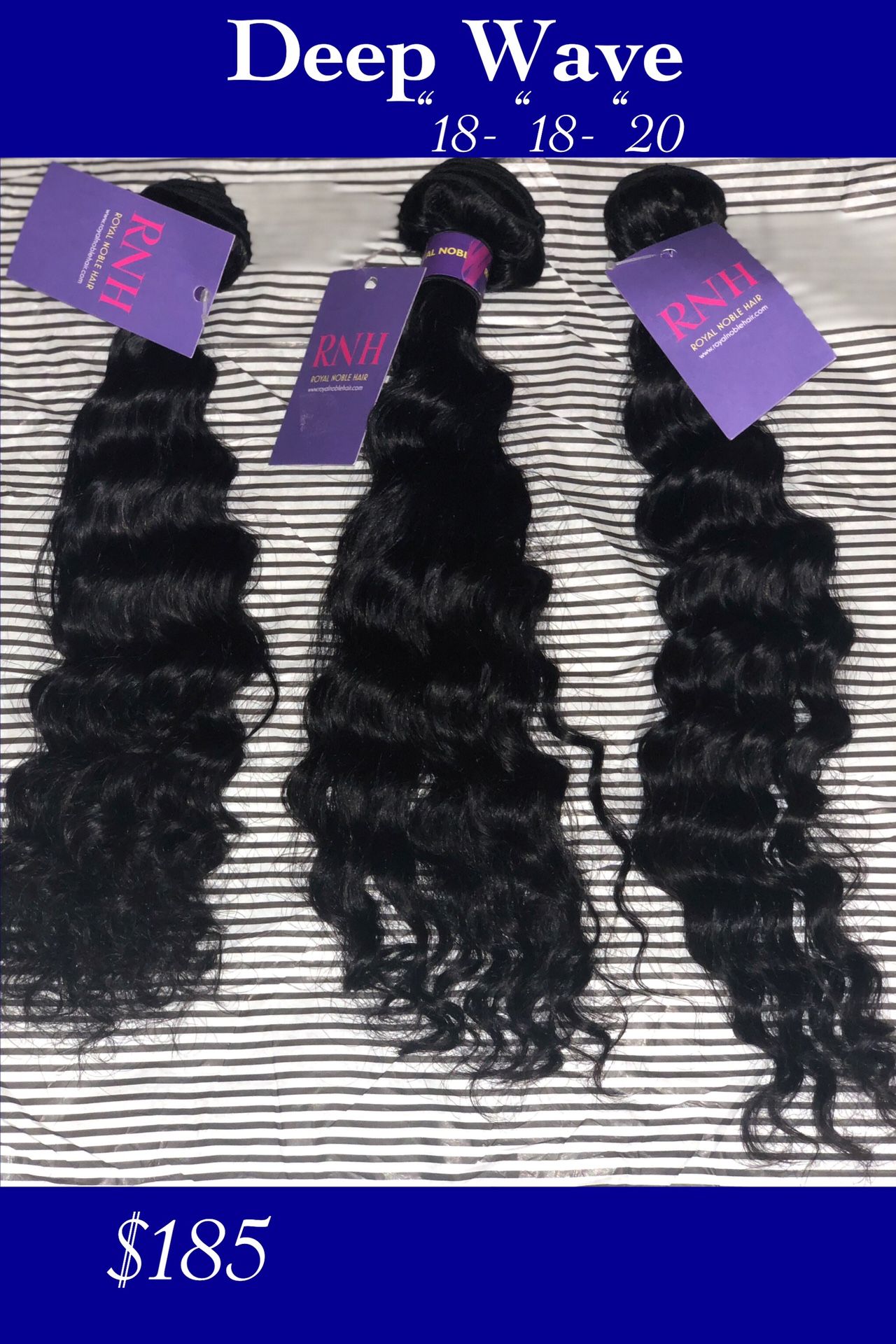 Deep wave hair bundle