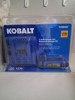 Kobalt 24v battery and charger