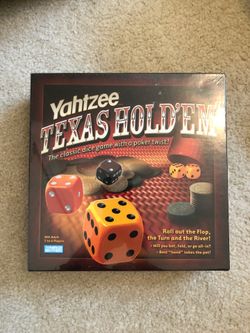 Parker Brothers Yahtzee Texas Hold ‘Em Board Game