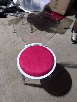 Acrylic chairs/ stool
