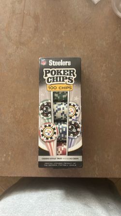 Steelers poker chips