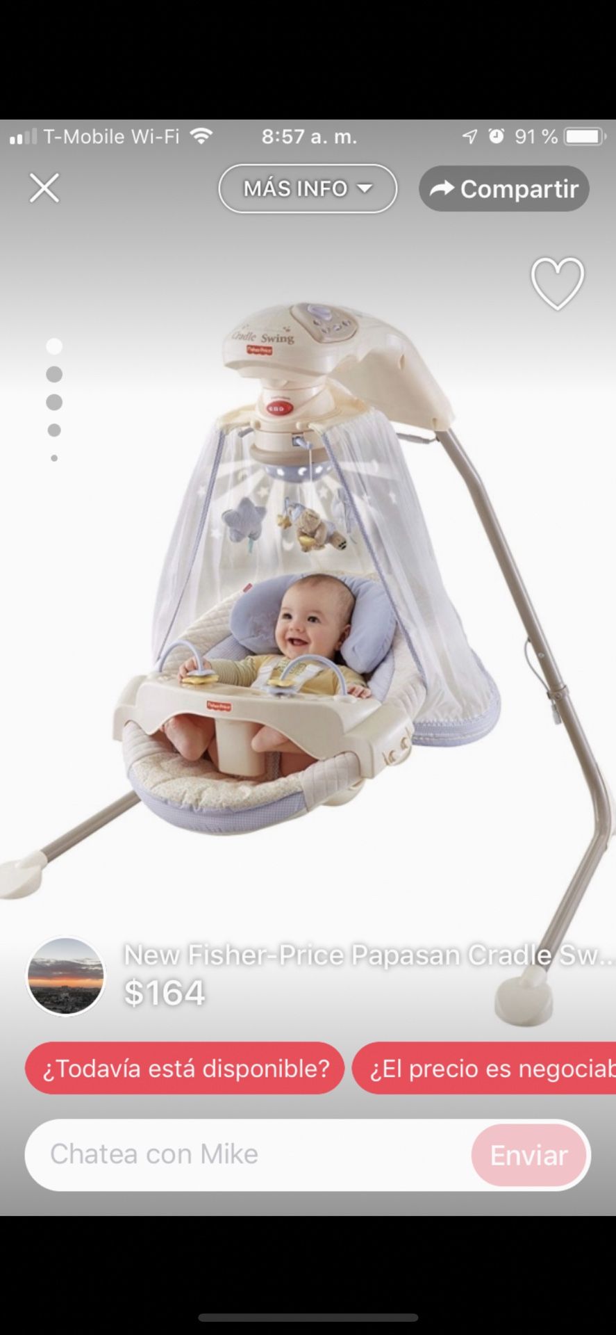 Fishers Price Baby Swing