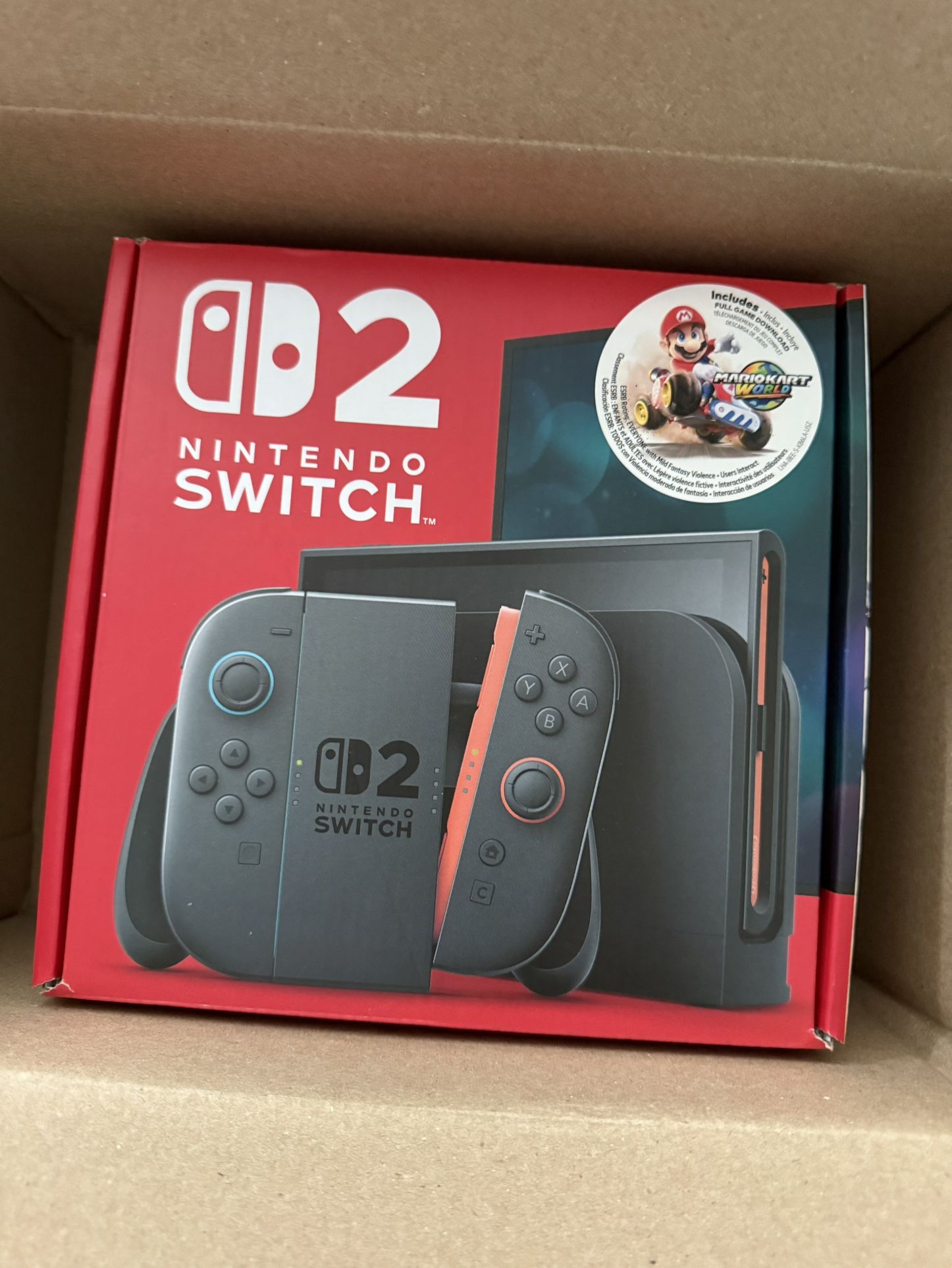 Nintendo Switch 2 w/ Mario Kart World Bundle - NIB