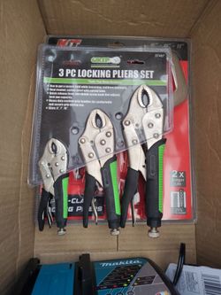 Grip pliers set