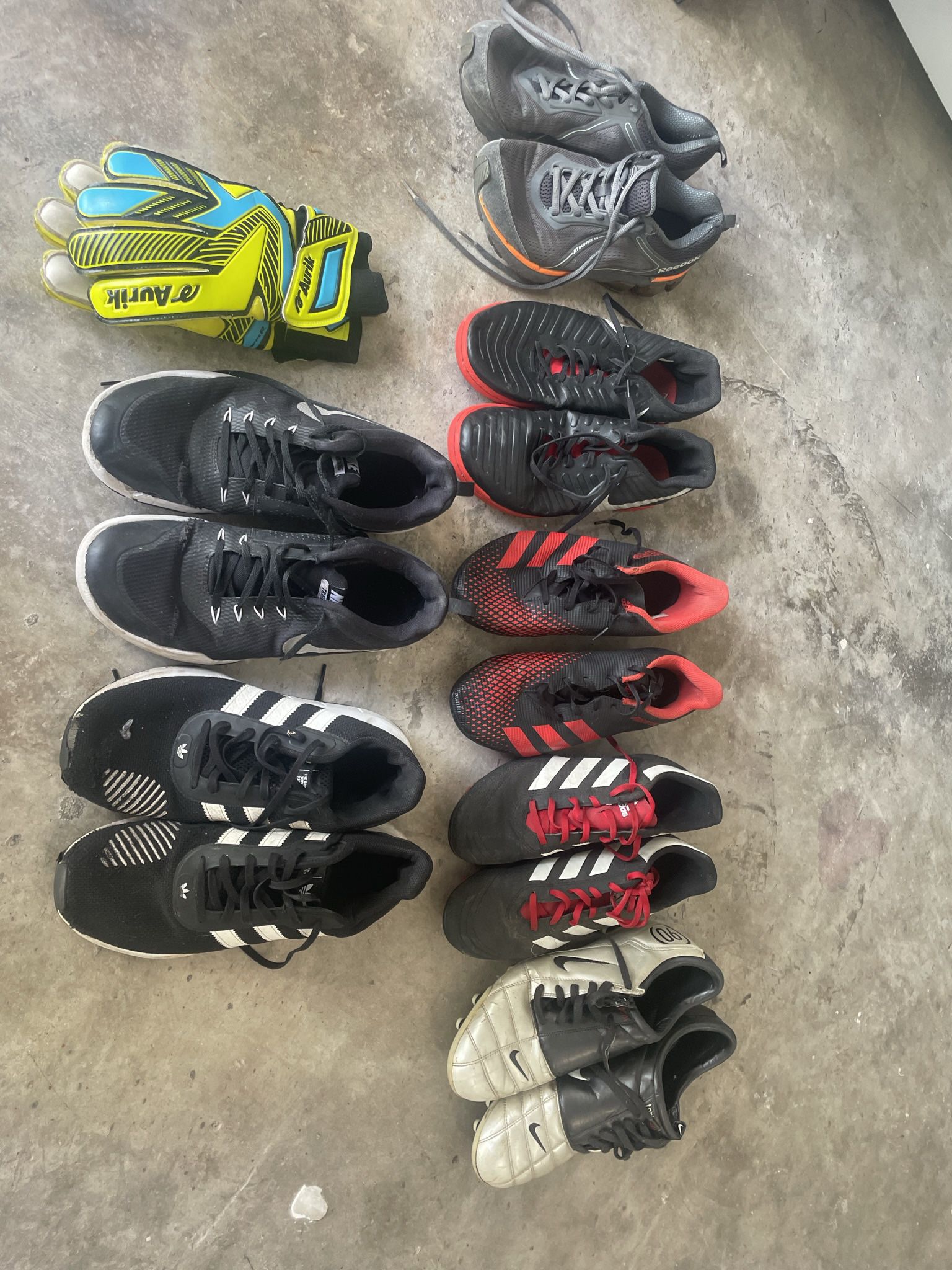 Soccer Cleats & Running Shoes