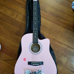 Pink Guitar 