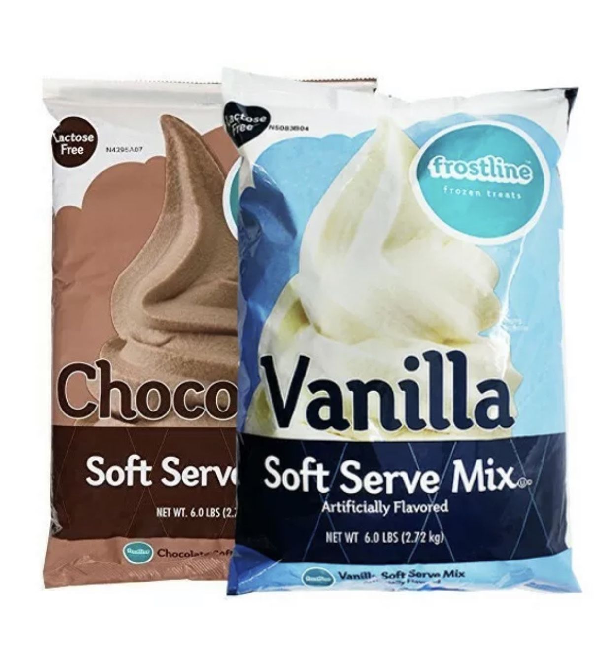 3 x Frostline Soft Serve Mix * 6 Lbs each * chocolate vanilla