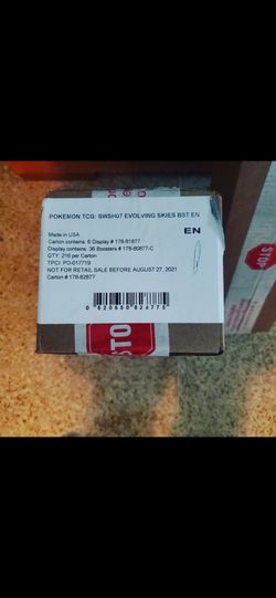 Pokemon TCG Evolving Skies Sealed Booster Box Case 📦 *wave #1*