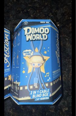 Blind box 2-1 charging cable Dimoo world