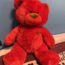 Big Red Bear Plush