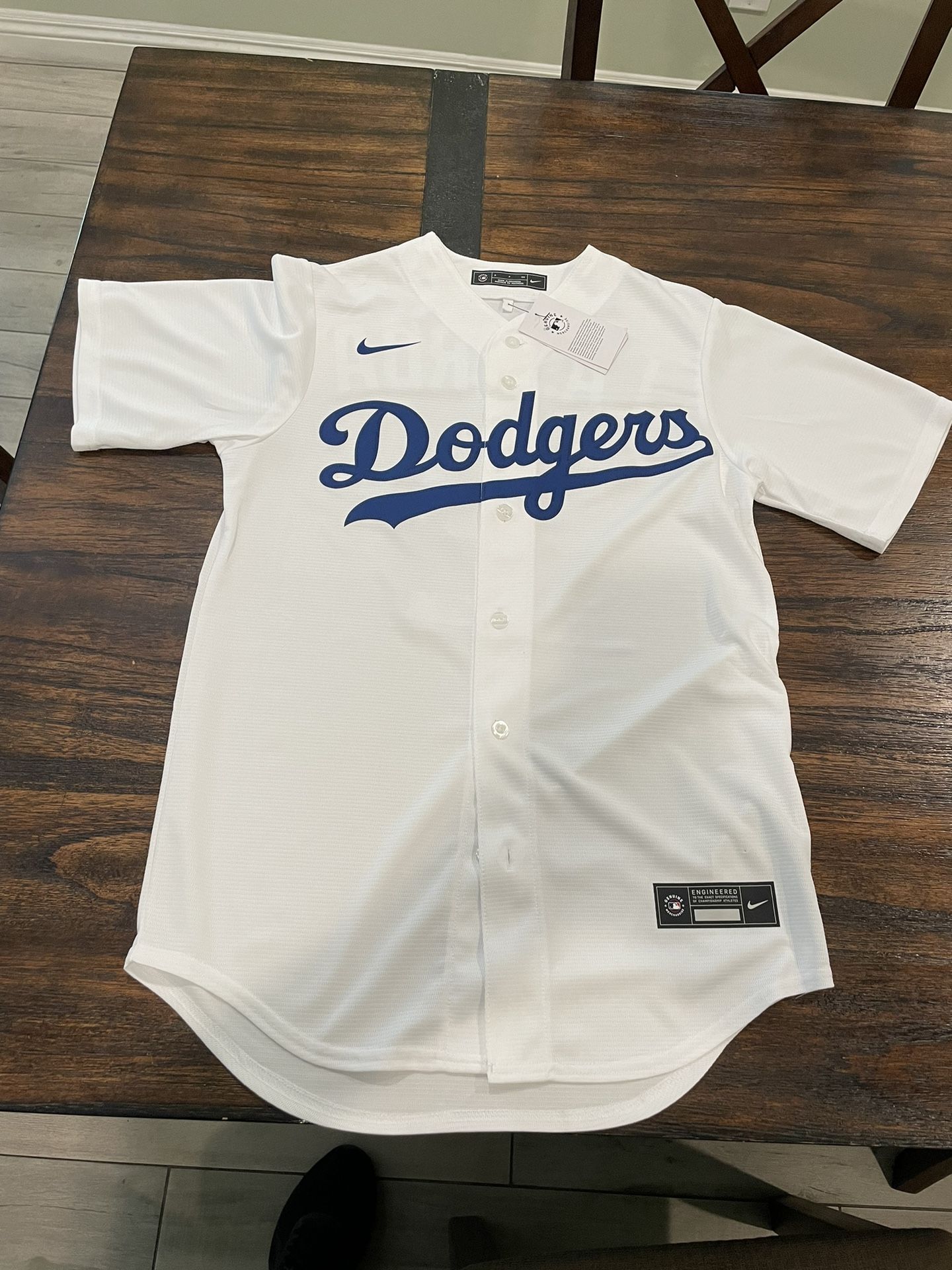 MLB New Era Los Angeles Dodgers #2 Tommy Lasorda White Mens Jersey Size  Small for Sale in City Of Industry, CA - OfferUp