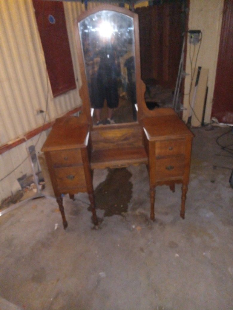Old Mirror Vanity