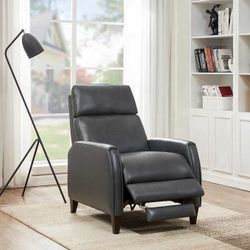 Synergy home sale leather pushback recliner