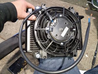 Electric Radiator Cooling Fan with Shroud