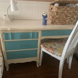 Desk chair end table