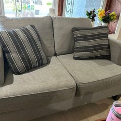 Gray Couch And Loveseat 