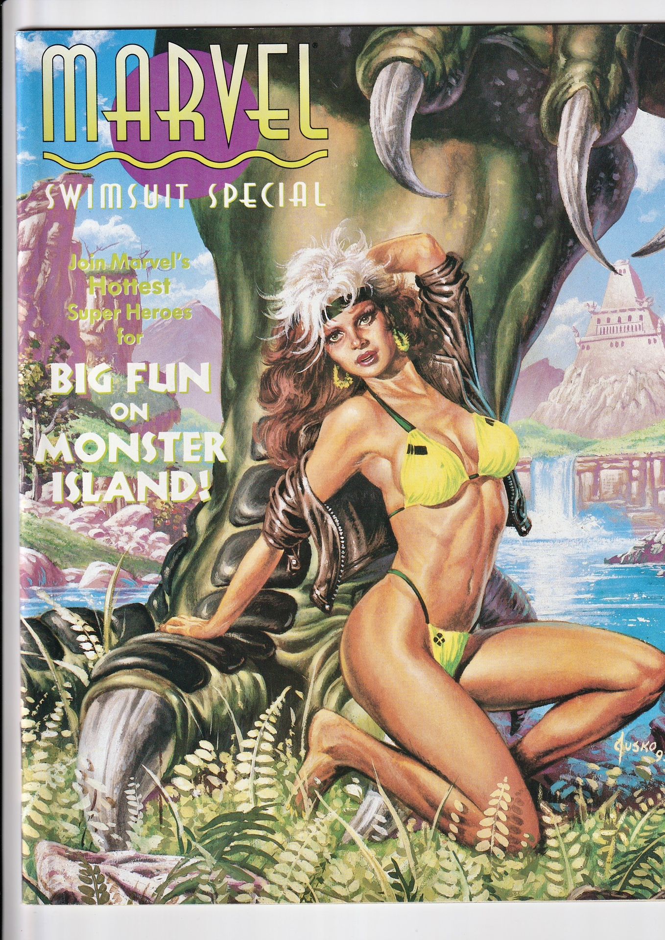 Marvel Swimsuit (90s) and She-Hulk (1985)