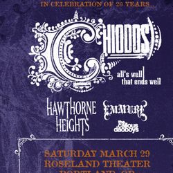 CHIODOS  ‘all’s well that ends well’ Tickets