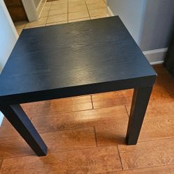Black End Table