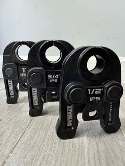 Dewalt 1/2”-1” IPS gas jaws