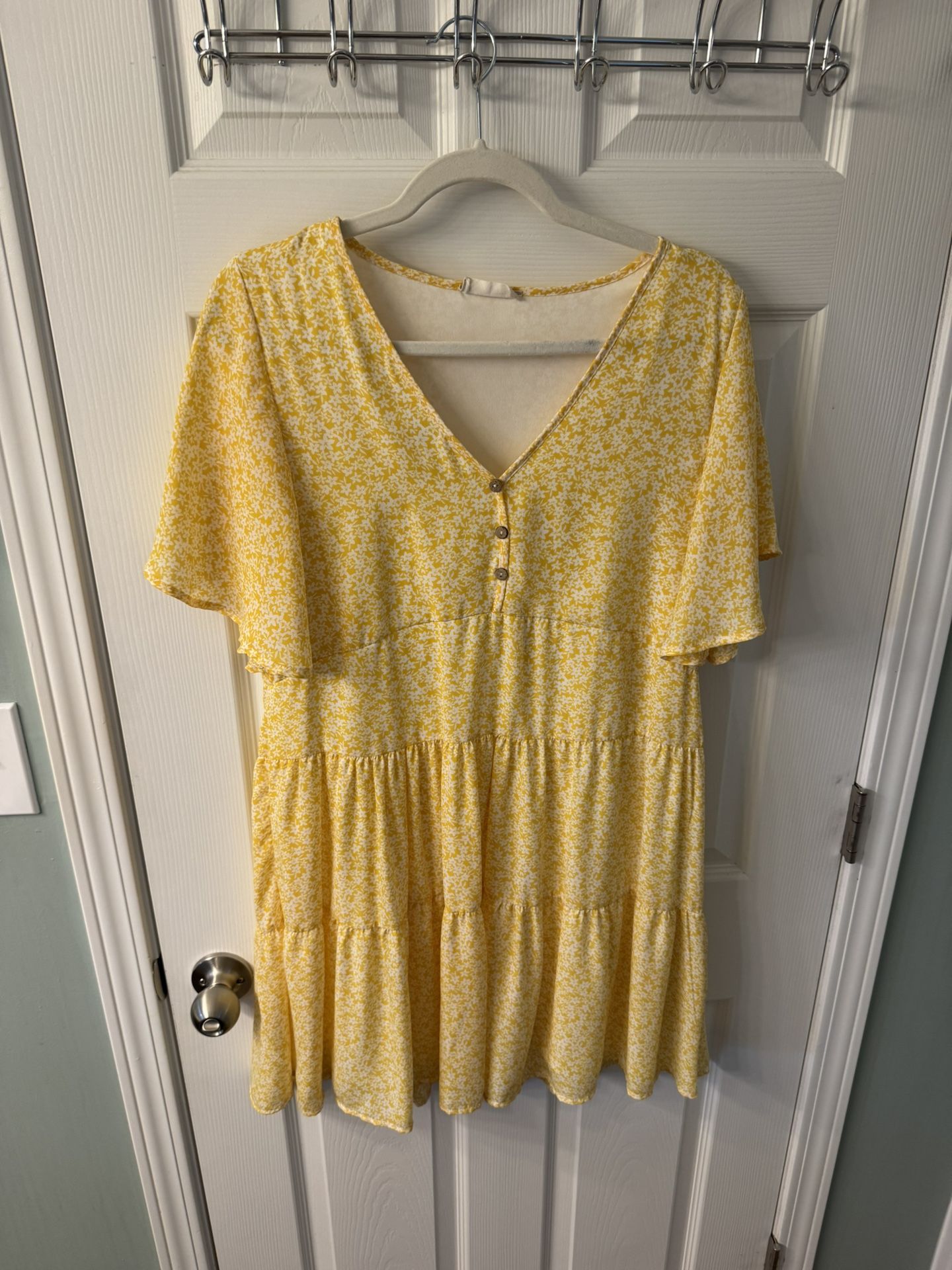 Altar’d State Yellow Floral Sundress