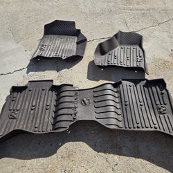 Ram Floor Mats Dark Brown