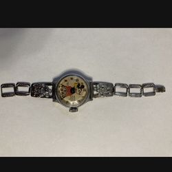 Antique Original 1933 Mickey Mouse Watch Made In America 