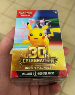 Pokemon 30th Celebration Booster Bundles