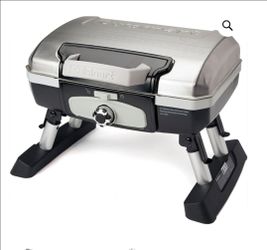 Cuisinart Stainless Steel Petit Gourmet Tabletop Portable Gas Grill