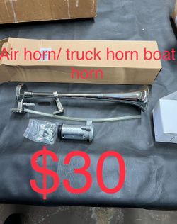 Truck horn / boat horn branc new/ Chrome Emergency Tone Horn