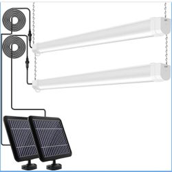 Solar Powered Shop Light, Garage Workshop Light 