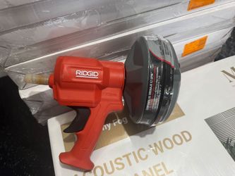 RIDGID EZ Spin Drain Cleaning Snake