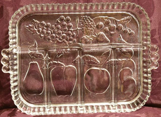 Vintage 5 part Relish Dish