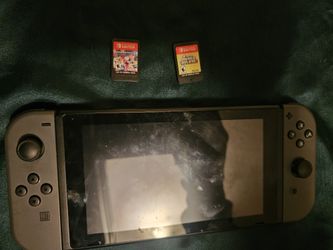 Nintendo Switch With 2 Games