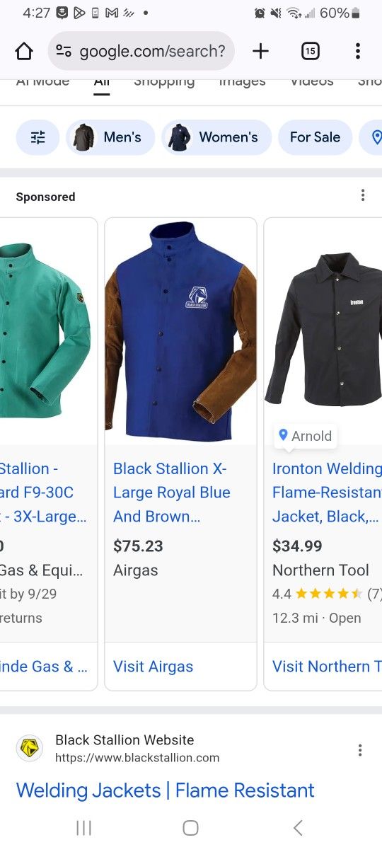 Welding Jacket