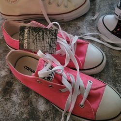 Pink Converse  Size 3