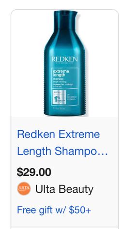 Redken extreme length shampoo $10