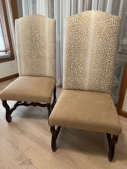 Two matching chairs