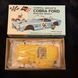 Vintage Slot Car Revell 1/32nd Scale Carroll Shelby’s Cobra Racing Body