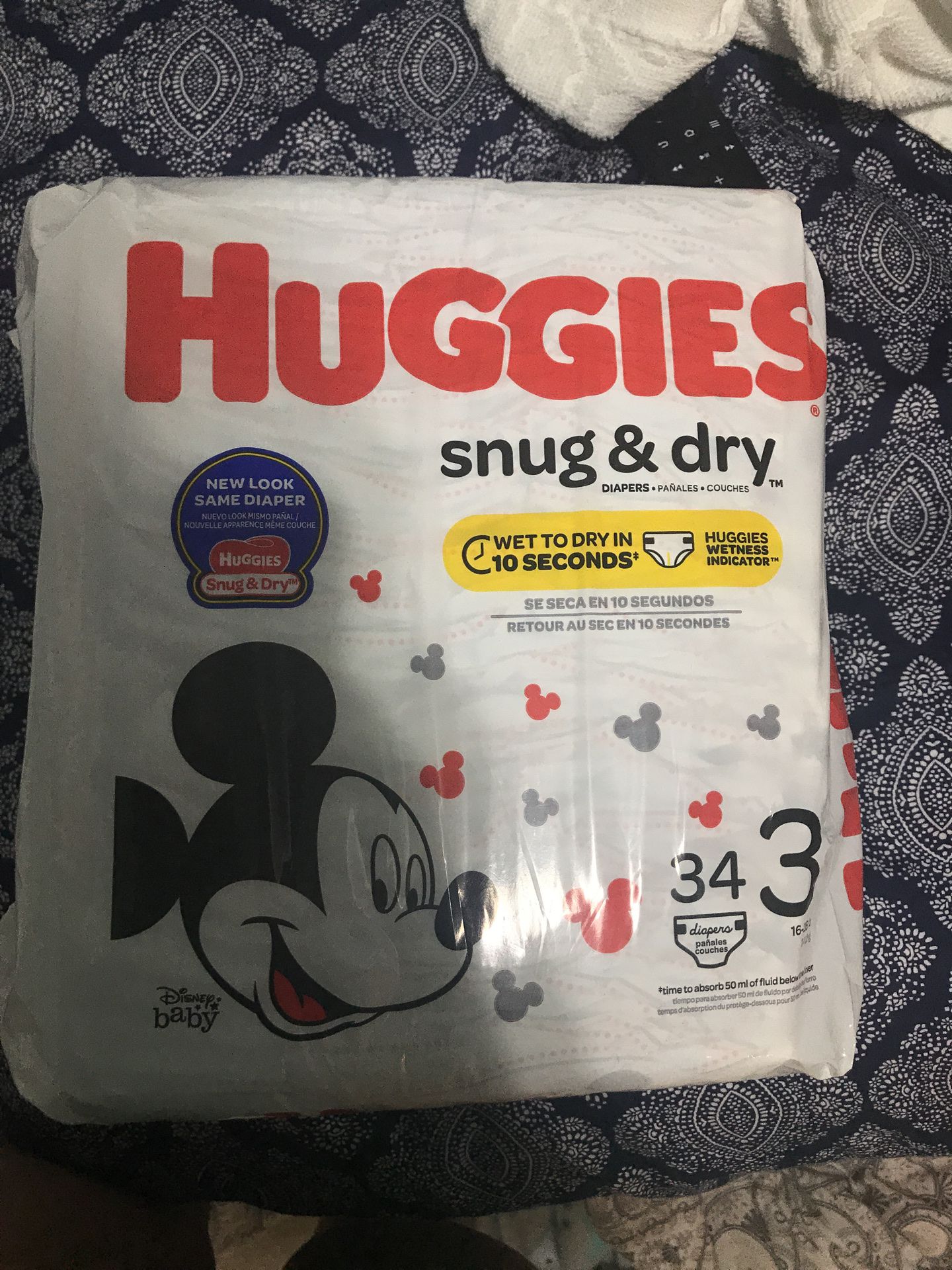 Huggies diapers number3 (2 packs)