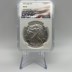 2022 1oz Silver Eagle NGC 