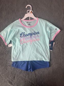 Champion Girl Shorts Outfit