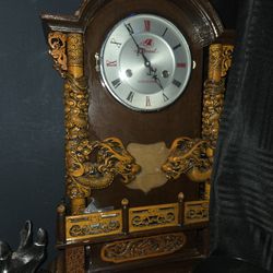 Oriental Antique Table Clock