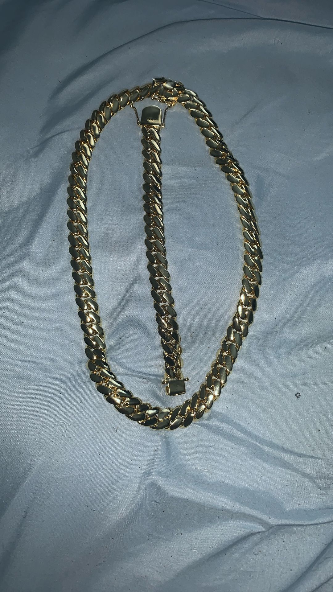 14mm 14k Gold Plated Cuban