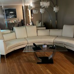 White Sectional 