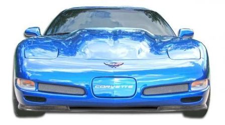 Blemished 1997-2004 Chevrolet Corvette C5 Carbon Creations Vortex Front Lip Under Spoiler Air Dam - 1 Piece