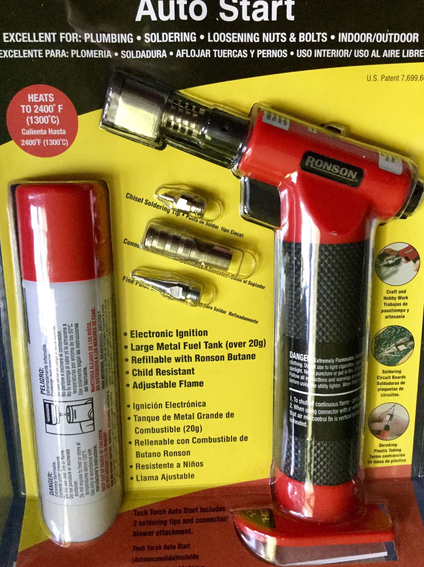 Ronson Tech Torch - Auto Start