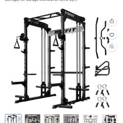 Ritfit M1-C Power Cage With Cable Crossover *read Description*