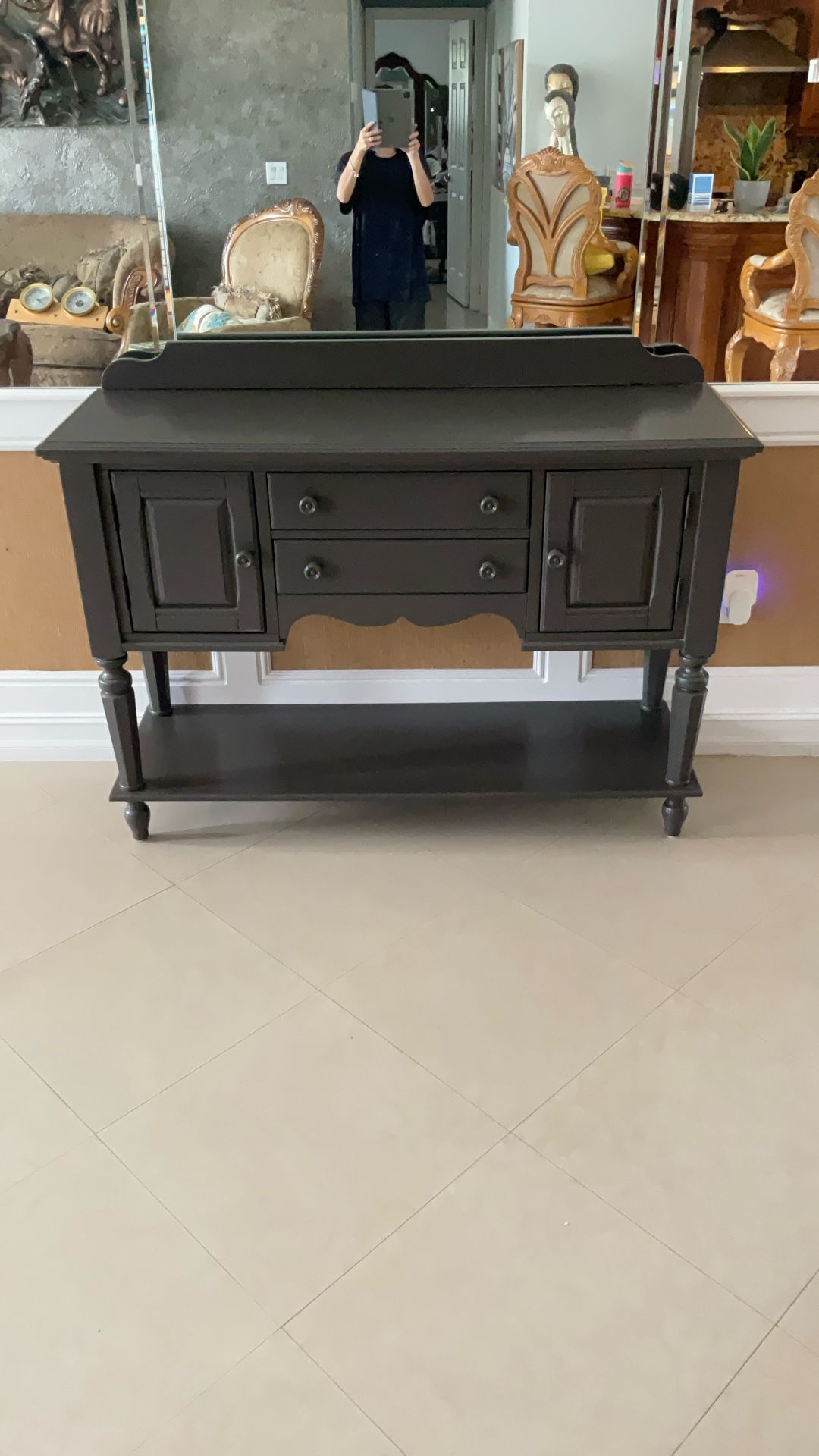 Solid Wood Accent Furniture Like New!