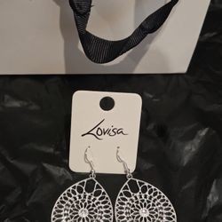 New earrings with bag